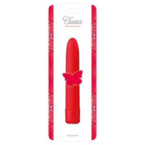 Klasyczny uniwersalny smukły wibrator masażer 20cm