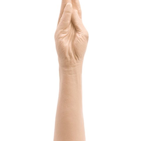 Ręka dildo do fistingu z żyłami i wypustkami 36 cm