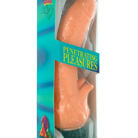 Wibrator z wypustkami stymulator punkt g 20cm