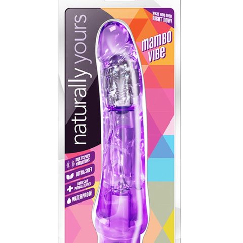 Wibrator-NATURALLY YOURS MAMBO VIBE PURPLE