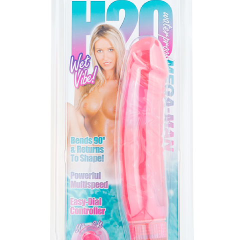 Żelowy wibrator jak penis grube żyłki naturalny 19