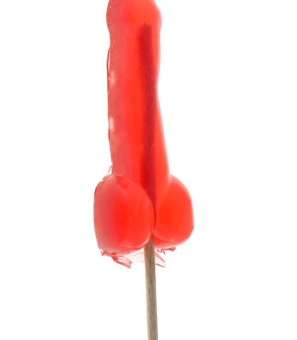 Słodycze-Lizak Żel Mini Penis