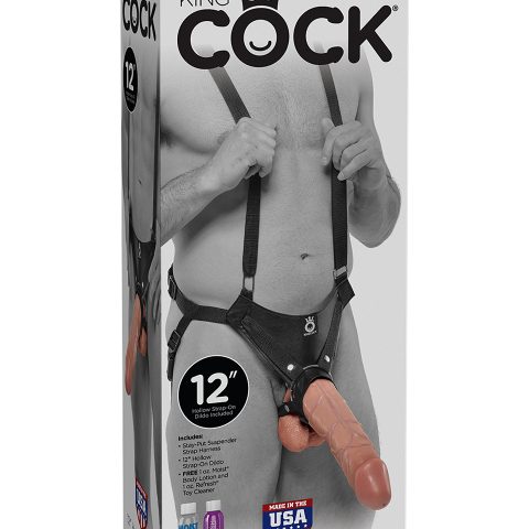 Hollow Strap On 12 Inch