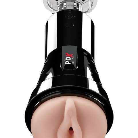 Masturbator-PDX COCK COMPRESSOR VIBR STROKER