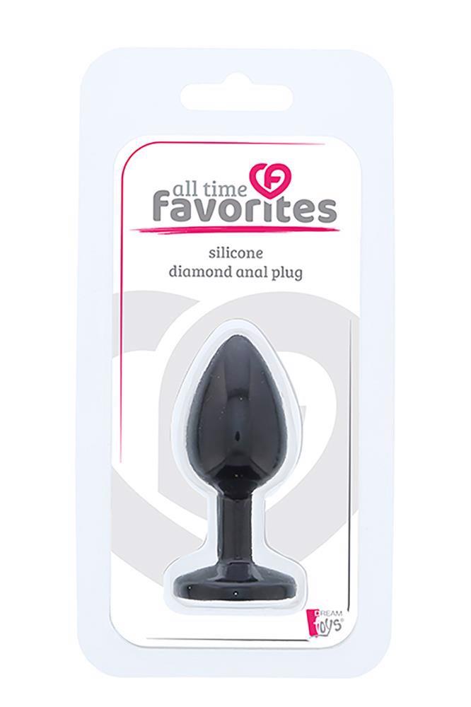 ALL TIME FAVORITES SILICONE DIAMOND PLUG 1 ALL TIME FAVORITES SILICONE DIAMOND PLUG