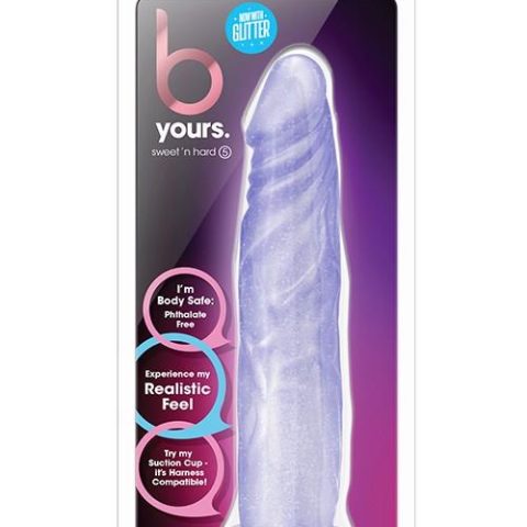 Przezroczyste miękkie dildo mocna przyssawka 17 cm