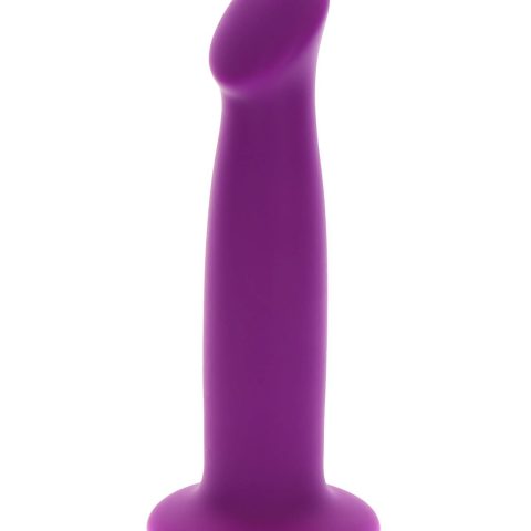 Wąskie dildo z przyssawką do uprzęży strap-on 15cm