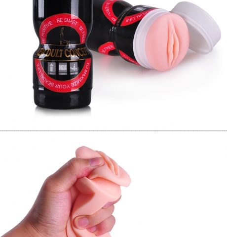 Realistyczny masturbator sztuczna cipka w tubie