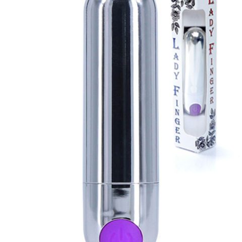 Dyskretny mini wibrator ładowany sex 10trybów 7cm