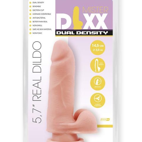 MR. DIXX 5.7INCH DUAL DENSITY DILDO