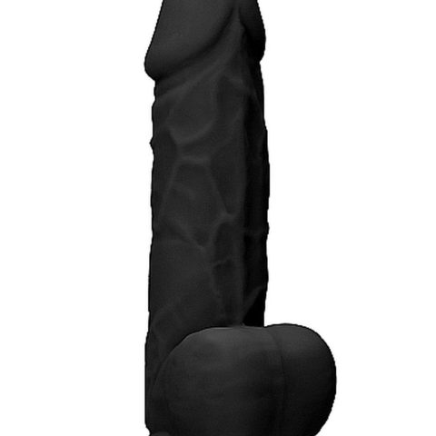 Silicone Dildo With Balls - 21