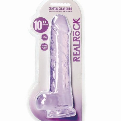 Wodoodporne dildo z przyssawką i jądrami 25