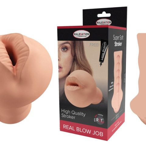Masturbator realistyczne sztuczne usta obciąganie
