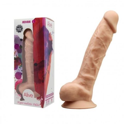 cielisty duży żylasty penis z przyssawką 21