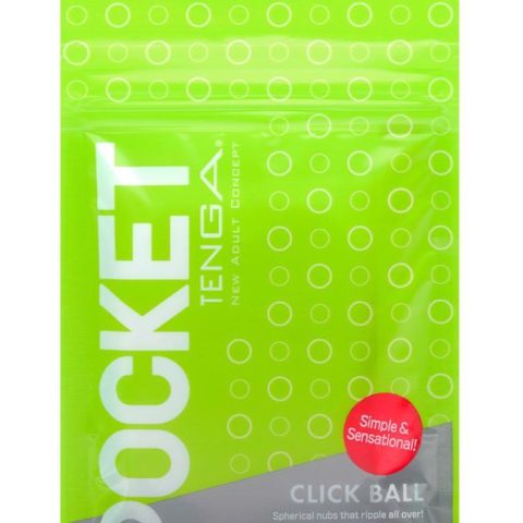 Kieszonkowy masturbator podręczny Tenga Click Ball