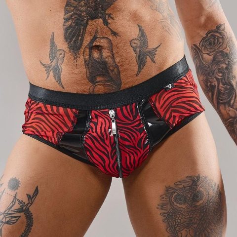 Szorty z zamkiem - XXL