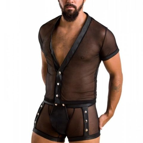 052 SET MICHAEL black S/M - Passion