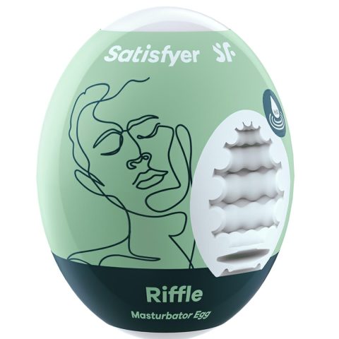 Masturbator żelowe jajeczko Satisfyer riffle sex