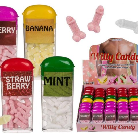 Słodycze-Penis Candy (różne kolory)